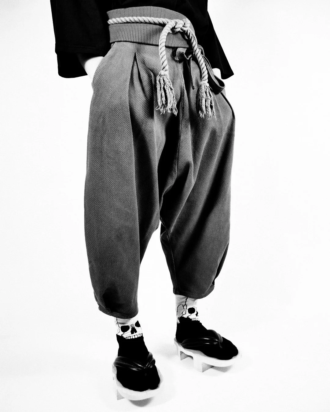 ZOUHIKI - SASHIKO - BLACK | Prospective Flow | Japanese Fashion